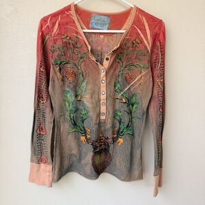 Butterfly Dropout Long Sleeve Handmade Y2K Graphic Animals Whimsical US Gothic L